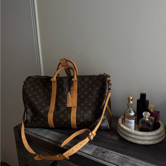 Louis Vuitton: LV Monogram Keepall Bandouliere 55 Vintage - Picture 1 of 16